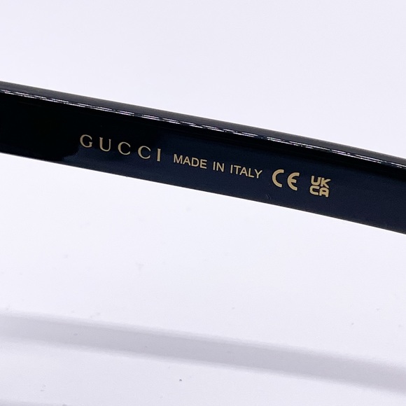 NEW GUCCI GG1346SK 001 UNISEX SUNGLASSES GUCCI BLACK - Picture 9 of 11
